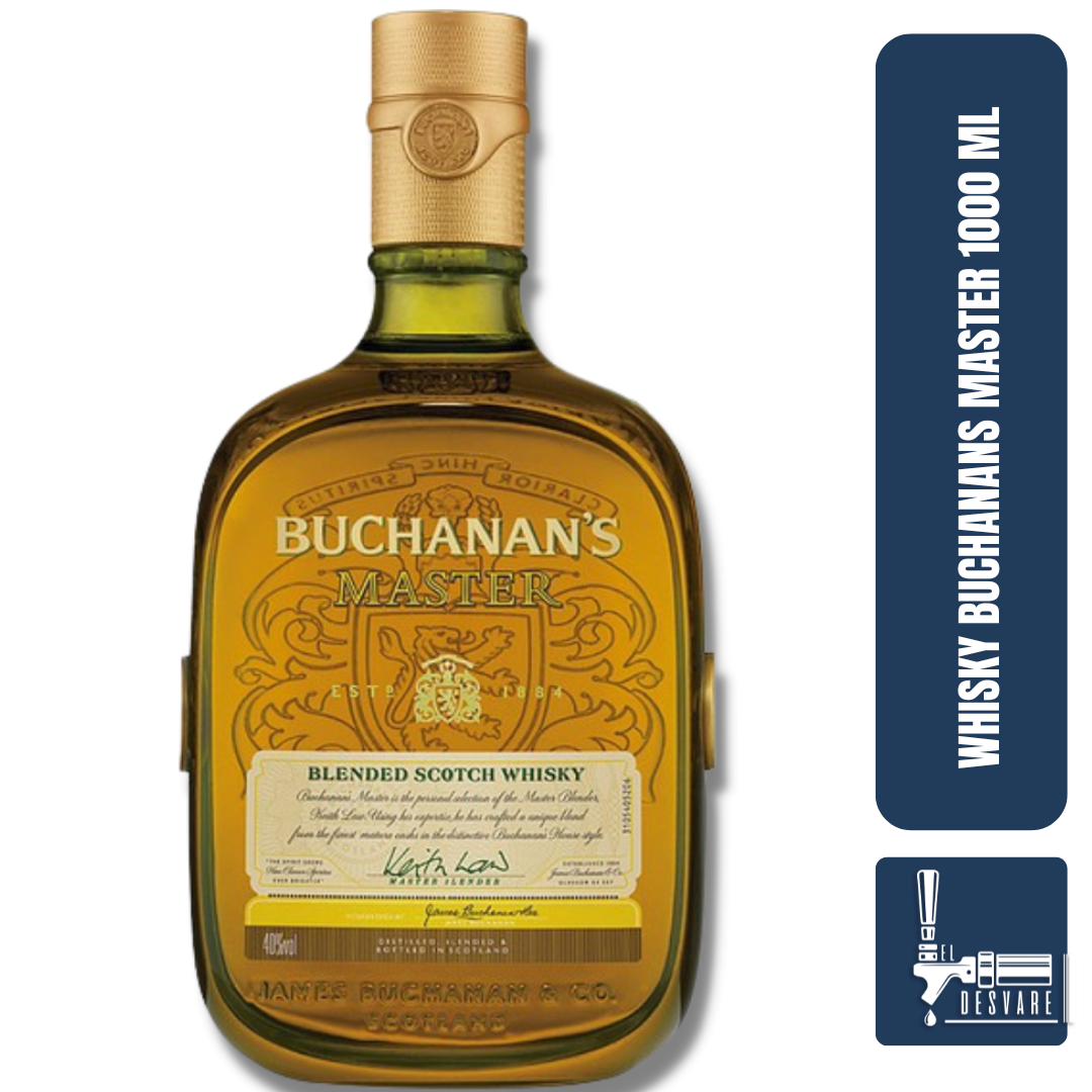 WHISKY BUCHANANS MASTER 1000ML